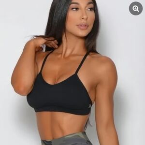Bombshell Sportswear Black Strappy Bra